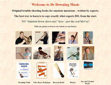 Tablet Screenshot of music-made-to-measure.com